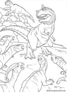 Read more about the article Desenhos de dinossauros para imprimir e pintar 104